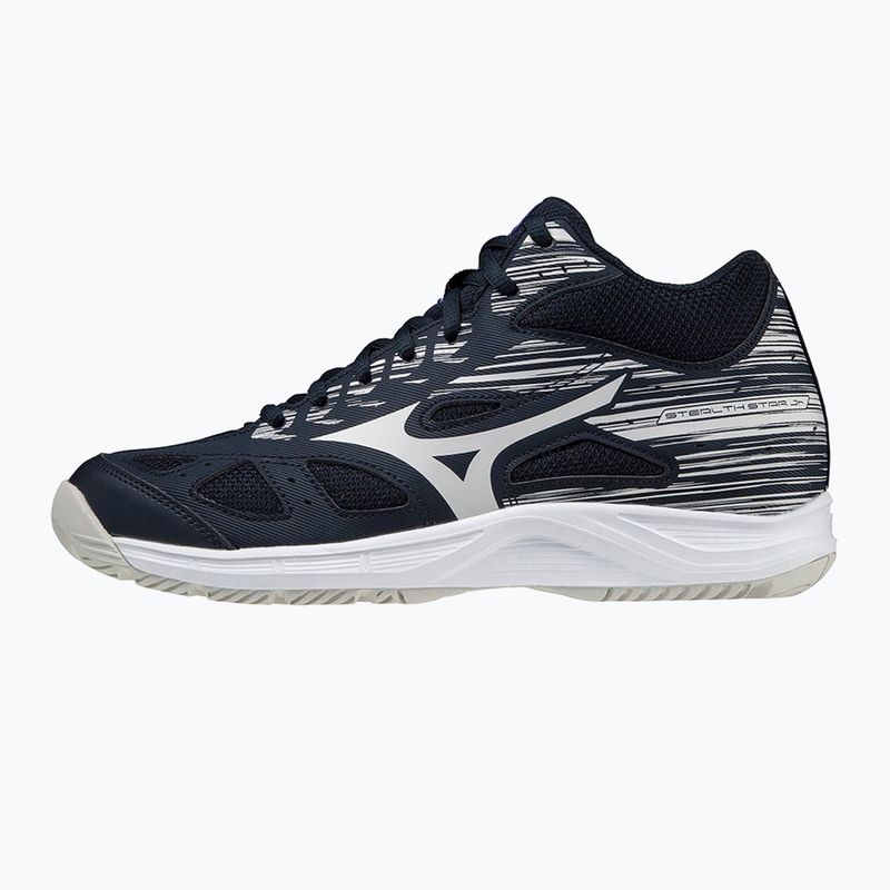 Mizuno Stealth Star Mid pantofi de handbal pentru copii albastru marin X1GC211502 9