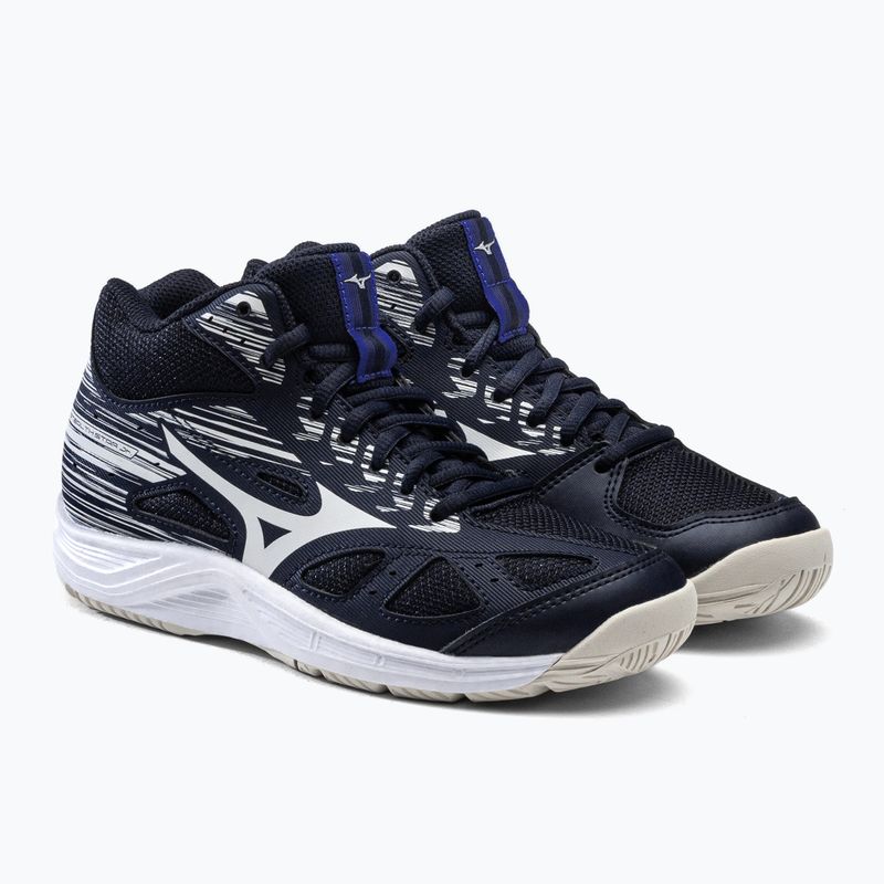 Mizuno Stealth Star Mid pantofi de handbal pentru copii albastru marin X1GC211502 5