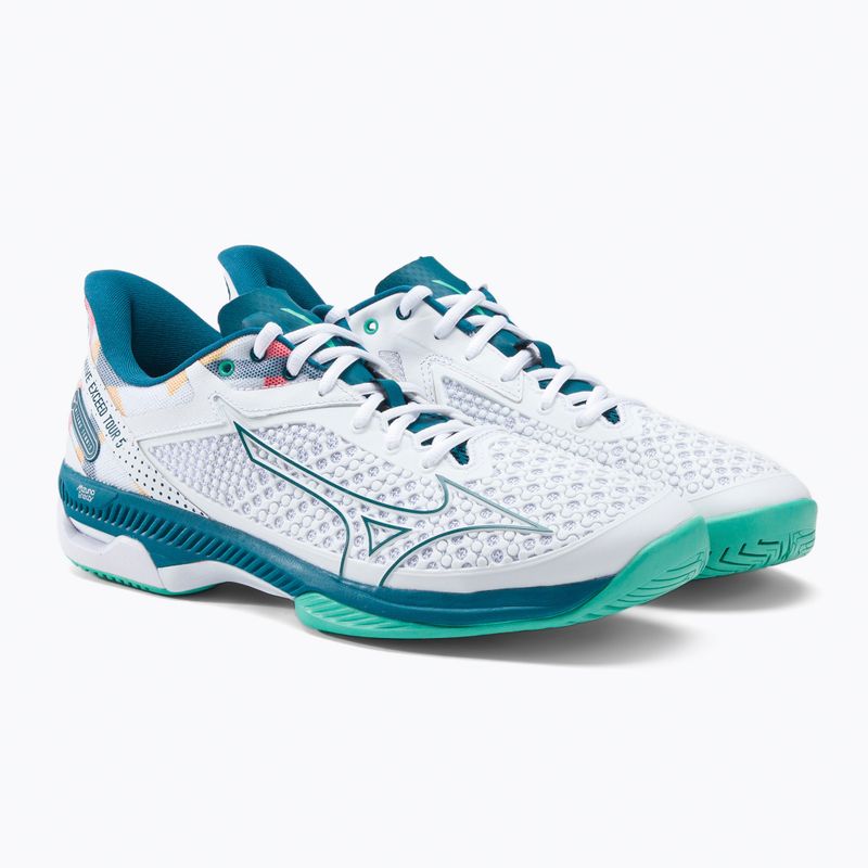 Mizuno Wave Exceed Tour pantofi de tenis alb 61GA2270 5