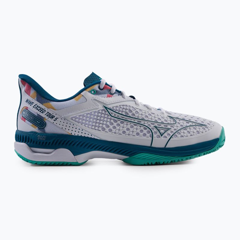 Pantofi de tenis pentru bărbați Mizuno Wave Exceed Tour 5CC alb 61GC2274 2