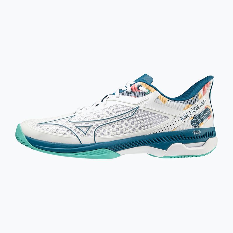 Pantofi de tenis pentru bărbați Mizuno Wave Exceed Tour 5CC alb 61GC2274 9