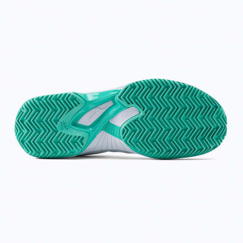 Pantofi de tenis pentru femei Mizuno Wave Exceed Tour 5CC alb 61GC2275 4