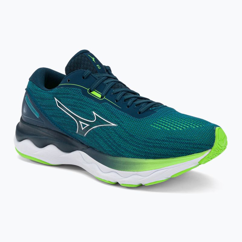 Pantofi de alergare pentru bărbați Mizuno Wave Skyrise 3 albastru J1GC220901