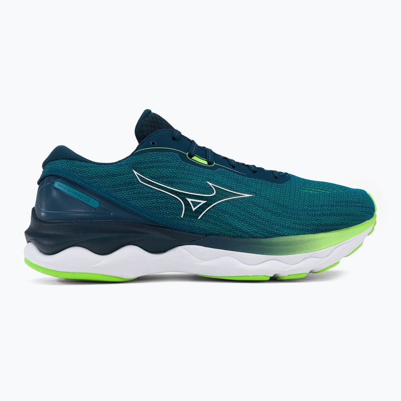 Pantofi de alergare pentru bărbați Mizuno Wave Skyrise 3 albastru J1GC220901 3