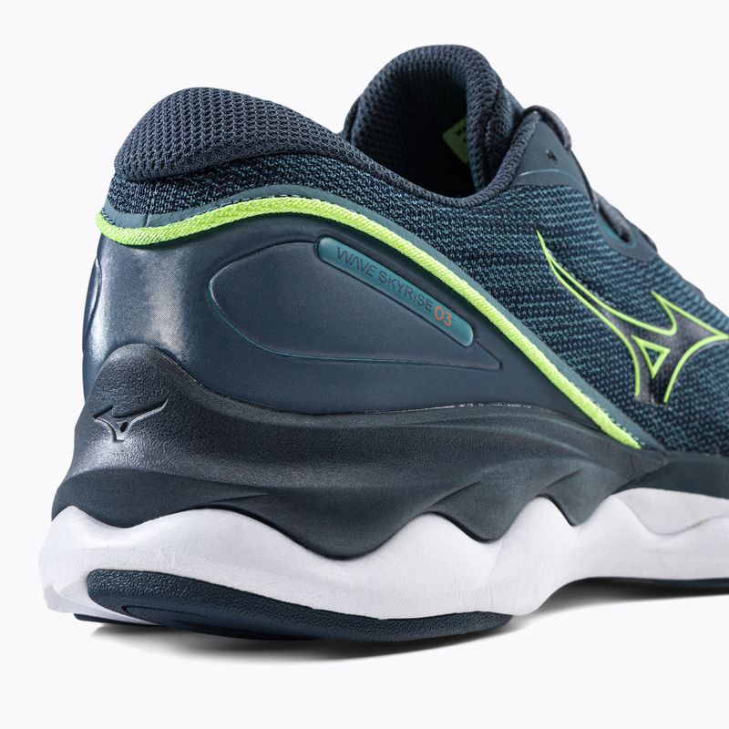 Pantofi de alergare pentru bărbați Mizuno Wave Skyrise 3 nibies J1GC220981 9