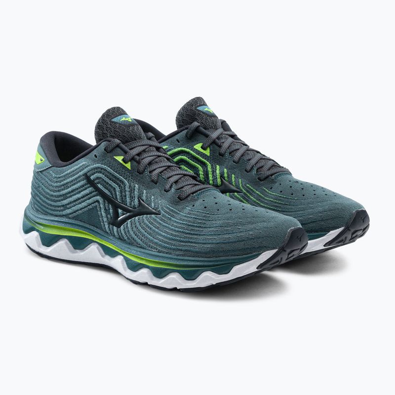 Pantofi de alergare pentru bărbați Mizuno Wave Horizon 6 albastru J1GC222615 5
