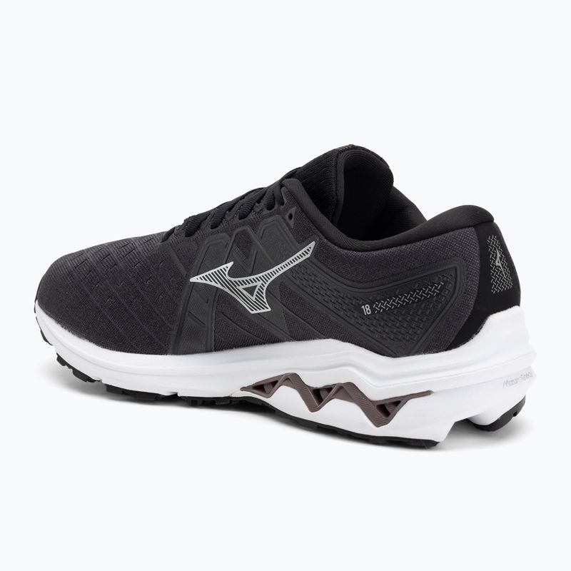 Încălțăminte de alergare pentru bărbați Mizuno Wave Inspire 18 D black/silver/ebony 3