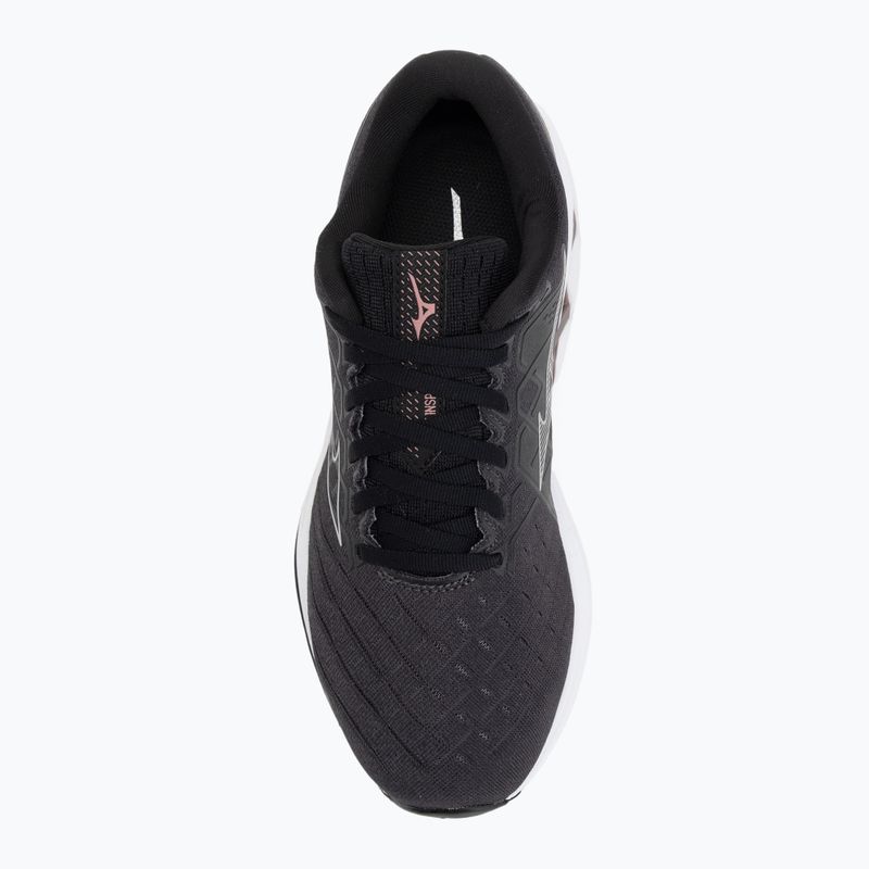 Încălțăminte de alergare pentru bărbați Mizuno Wave Inspire 18 D black/silver/ebony 5