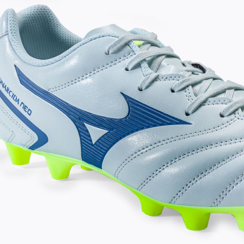 Mizuno Monarcida Neo II Select ghete de fotbal pentru bărbați alb P1GA222527 8