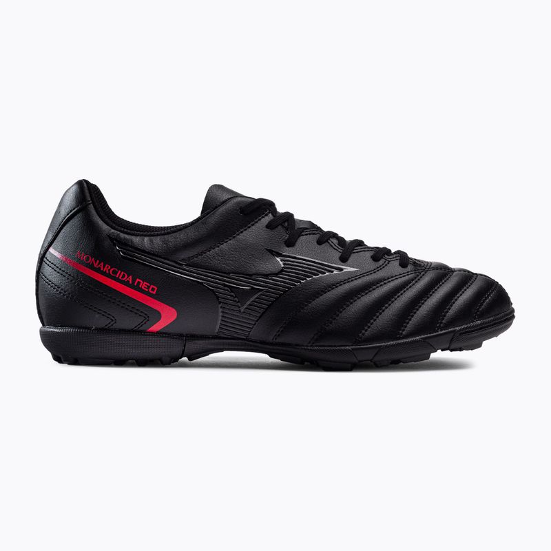 Mizuno Monarcida Neo II Select AS ghete de fotbal pentru bărbați negru P1GD222500 2