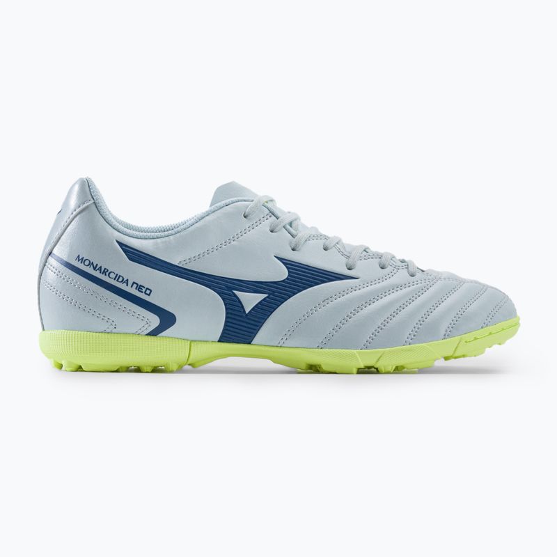 Mizuno Monarcida Neo II Select AS ghete de fotbal pentru bărbați albastru deschis P1GD222527 2
