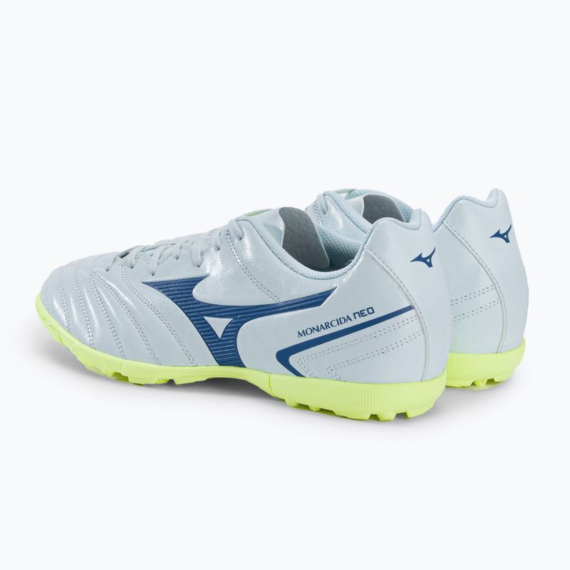 Mizuno Monarcida Neo II Select AS ghete de fotbal pentru bărbați albastru deschis P1GD222527 3