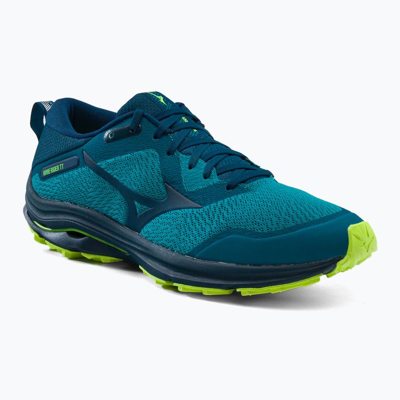 Pantofi de alergare pentru bărbați Mizuno Wave Rider TT albastru J1GC213284