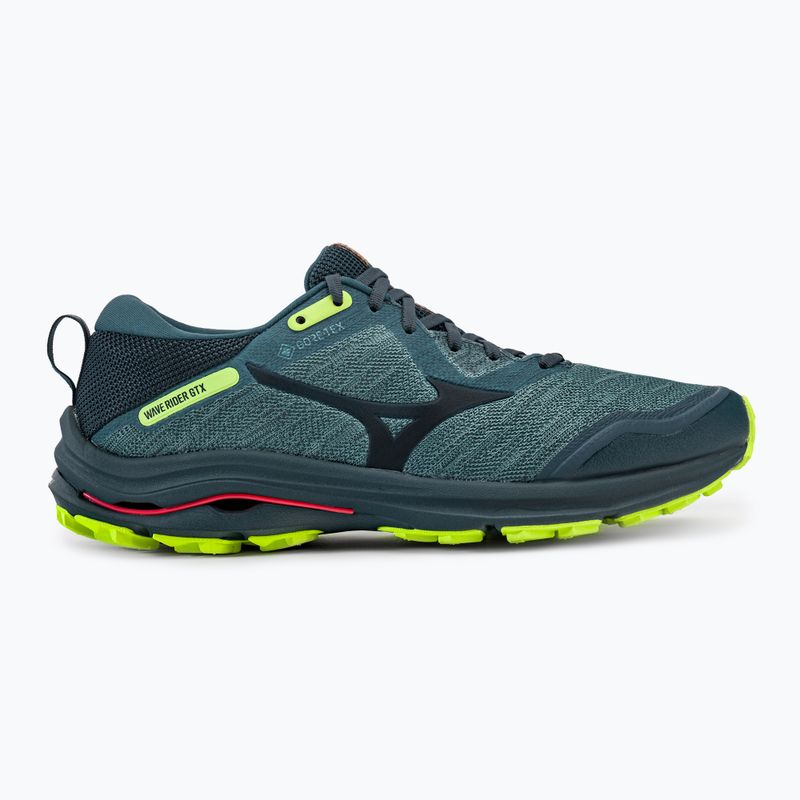 Pantofi de alergare pentru bărbați Mizuno Wave Rider GTX albastru J1GC217924 2
