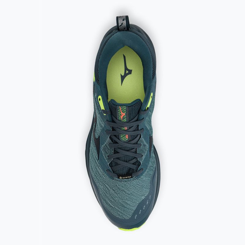 Pantofi de alergare pentru bărbați Mizuno Wave Rider GTX albastru J1GC217924 6