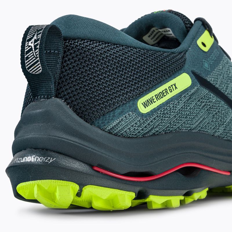 Pantofi de alergare pentru bărbați Mizuno Wave Rider GTX albastru J1GC217924 8