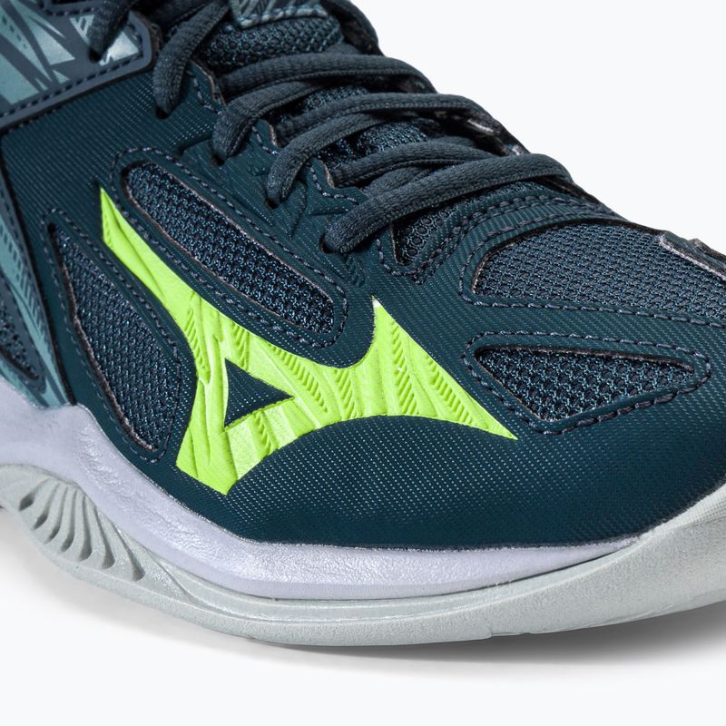 Pantofi de volei pentru bărbați Mizuno Thunder Blade 3 Mid albastru V1GA217538 7