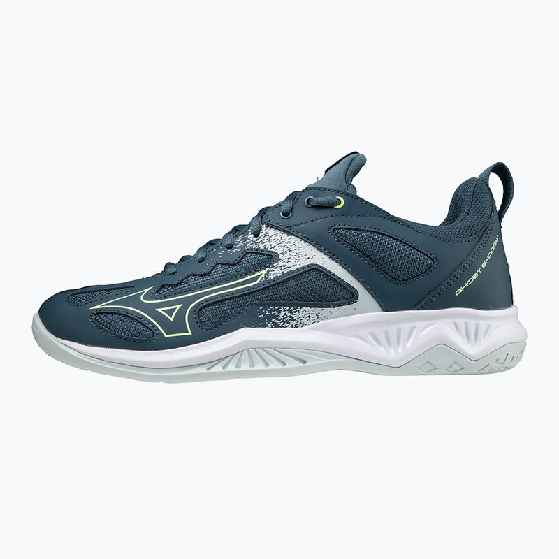 Pantofi de handbal bărbați Mizuno Ghost Shadow verde X1GA218038_39.0/6.0 9