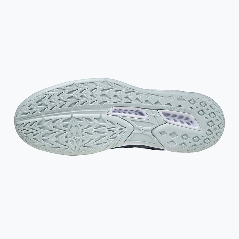 Pantofi de handbal bărbați Mizuno Ghost Shadow verde X1GA218038_39.0/6.0 10