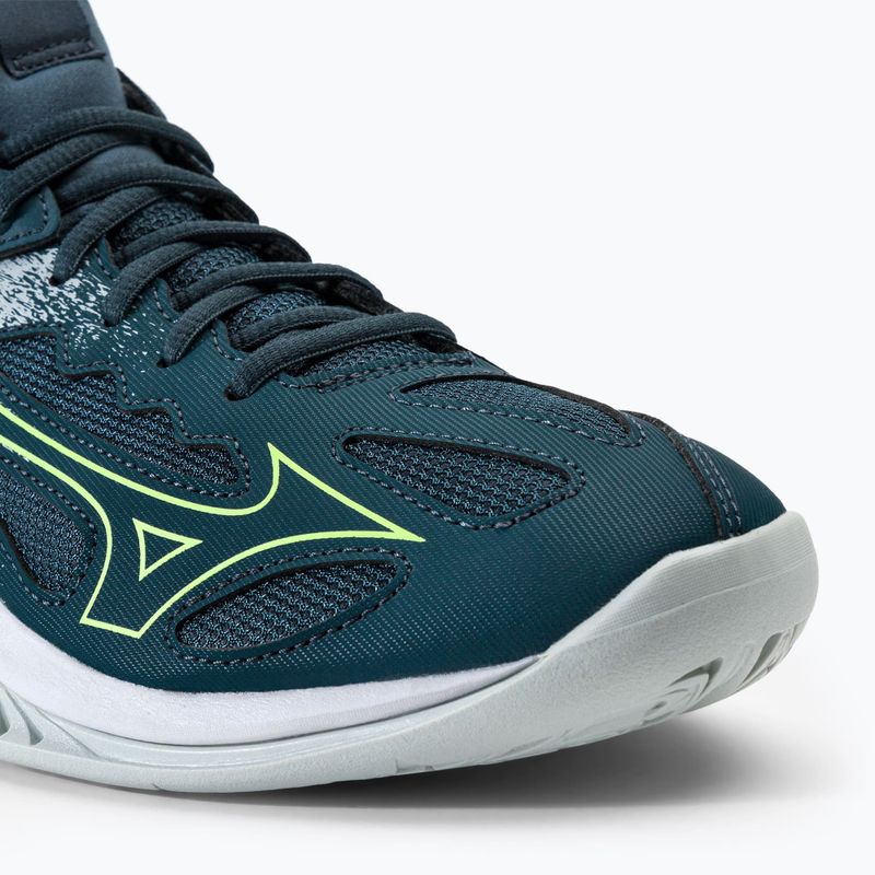 Pantofi de handbal bărbați Mizuno Ghost Shadow verde X1GA218038_39.0/6.0 7