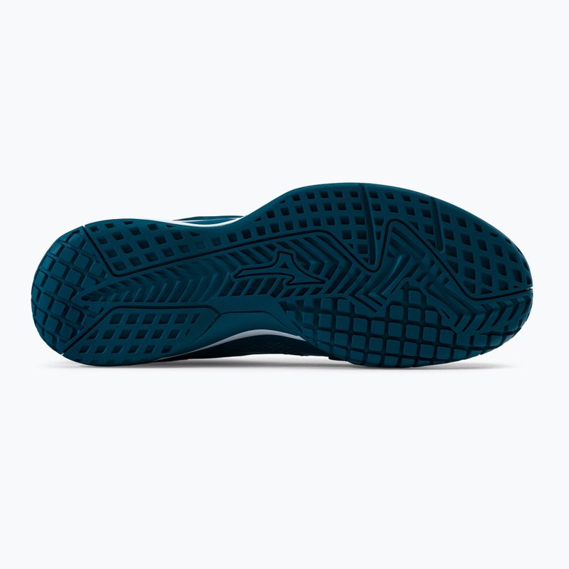 Pantofi de tenis pentru bărbați Mizuno Wave Intense Tour 5 AC albastru 61GA190030 4