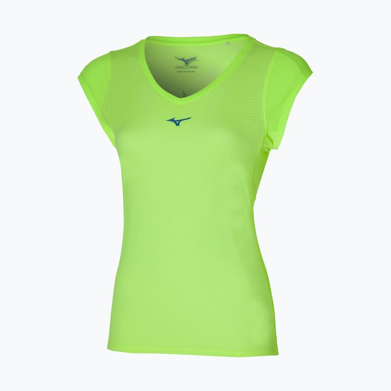 Tricou de alergat pentru femei  Mizuno Aero Tee neolime 3