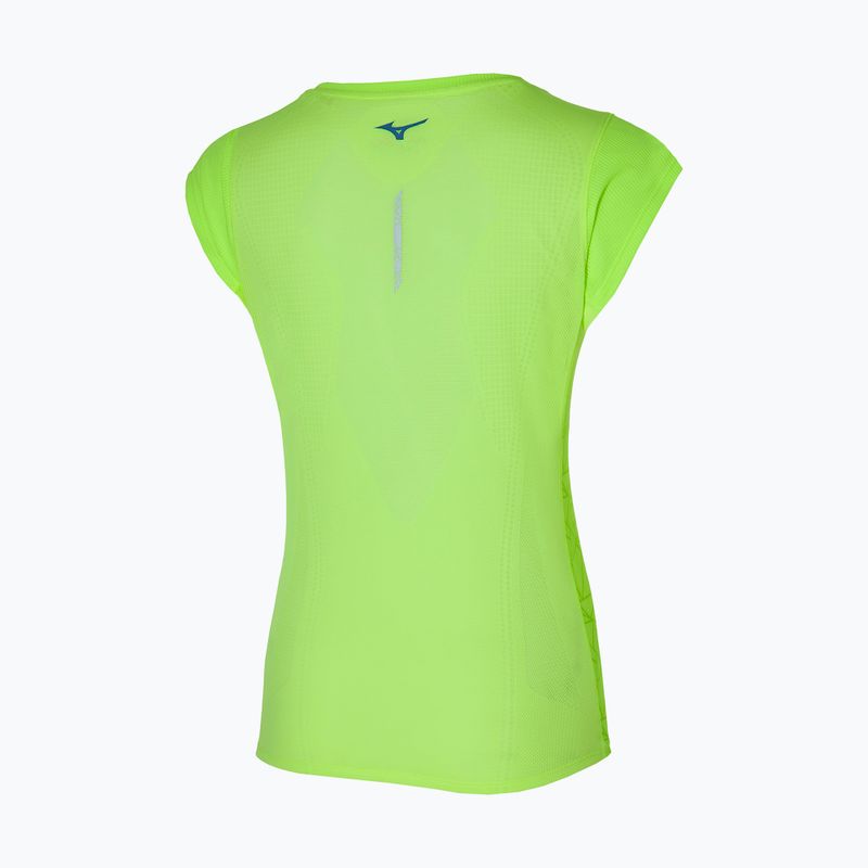 Tricou de alergat pentru femei  Mizuno Aero Tee neolime 4