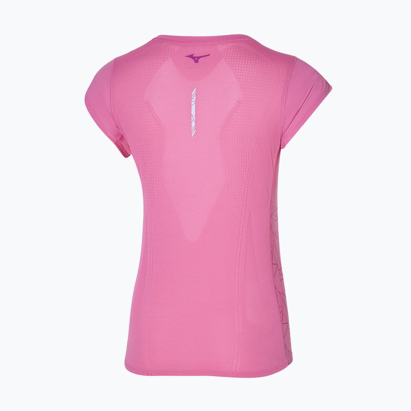 Tricou de alergat pentru femei  Mizuno Aero Tee wild orchid 4