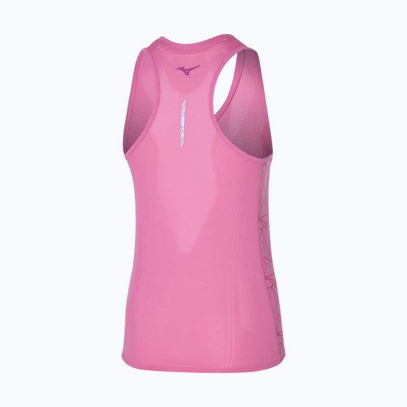 Tank top de alergare pentru femei Mizuno Aero Tank wildorchid 2