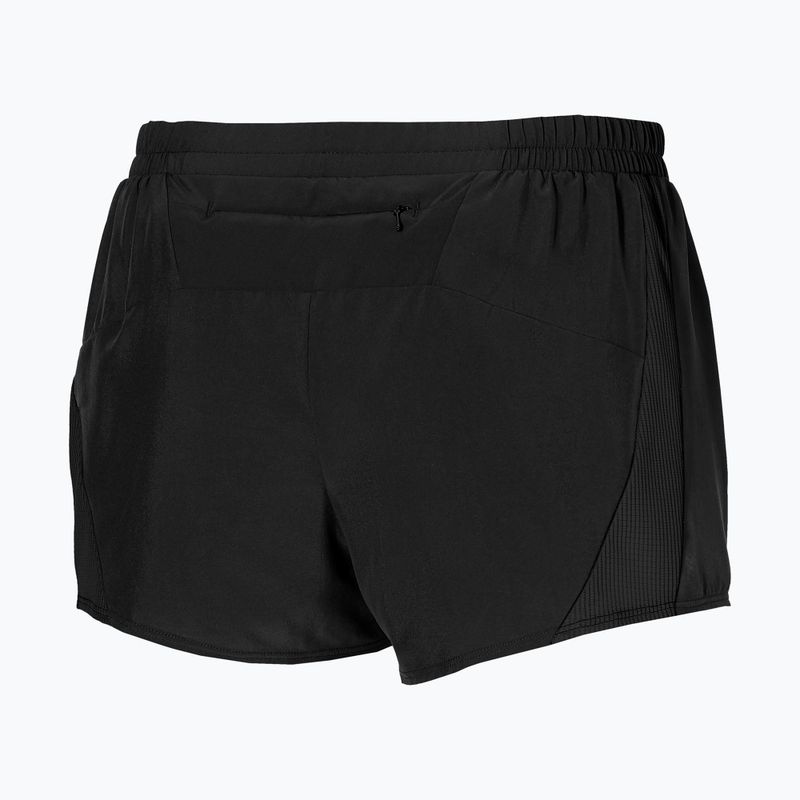 Pantaloni scurți de alergare Mizuno Aero 2.5 black 4