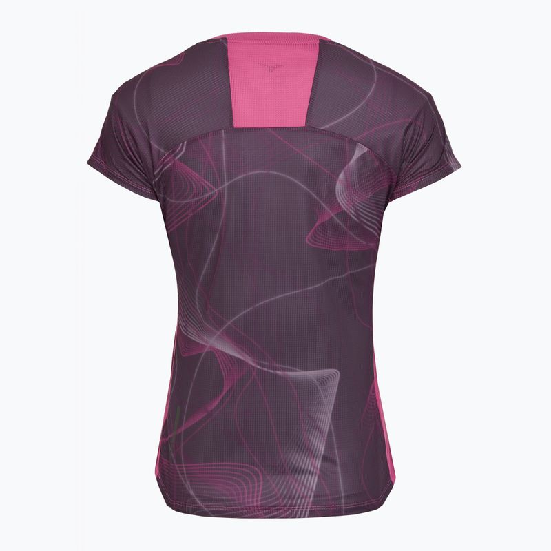 Tricou de alergat pentru femei Mizuno Aero Tee gape wine 2