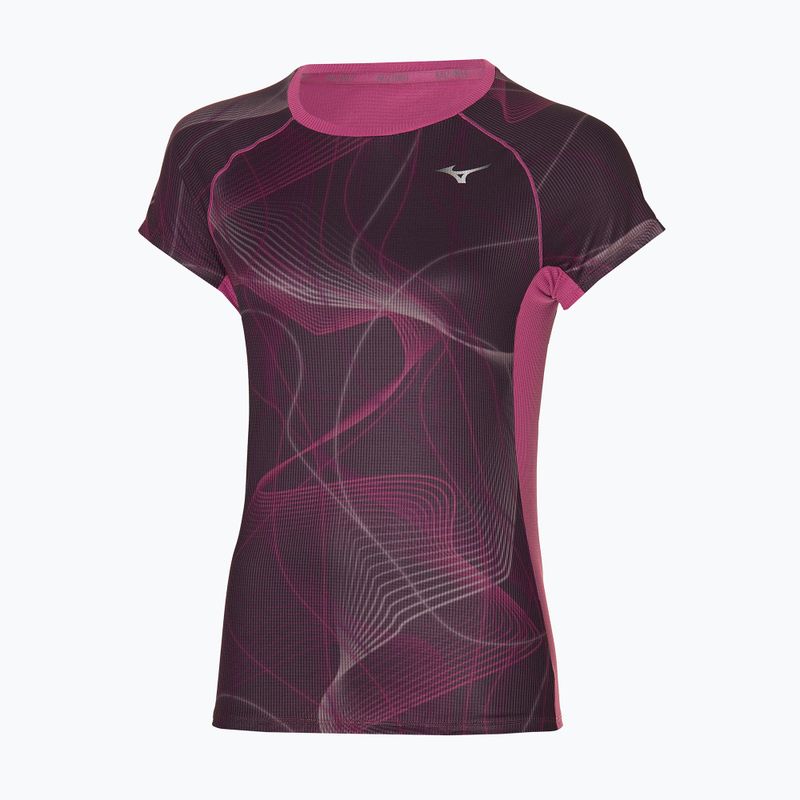 Tricou de alergat pentru femei Mizuno Aero Tee gape wine