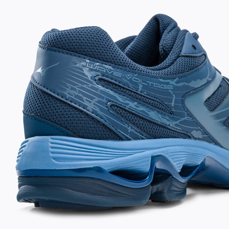 Pantofi de volei pentru bărbați Mizuno Wave Voltage albastru marin V1GA216021 9