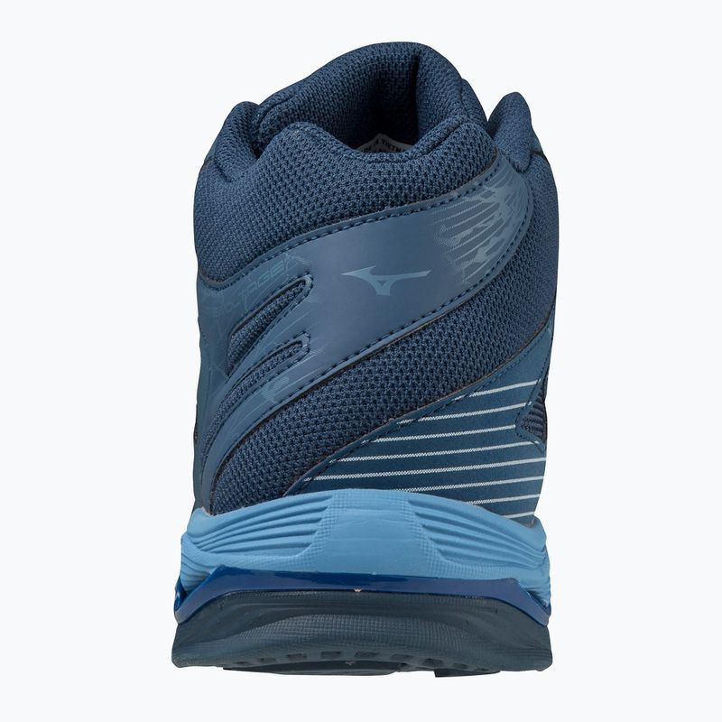 Pantofi de volei pentru bărbați Mizuno Wave Voltage Mid albastru marin V1GA216521 8