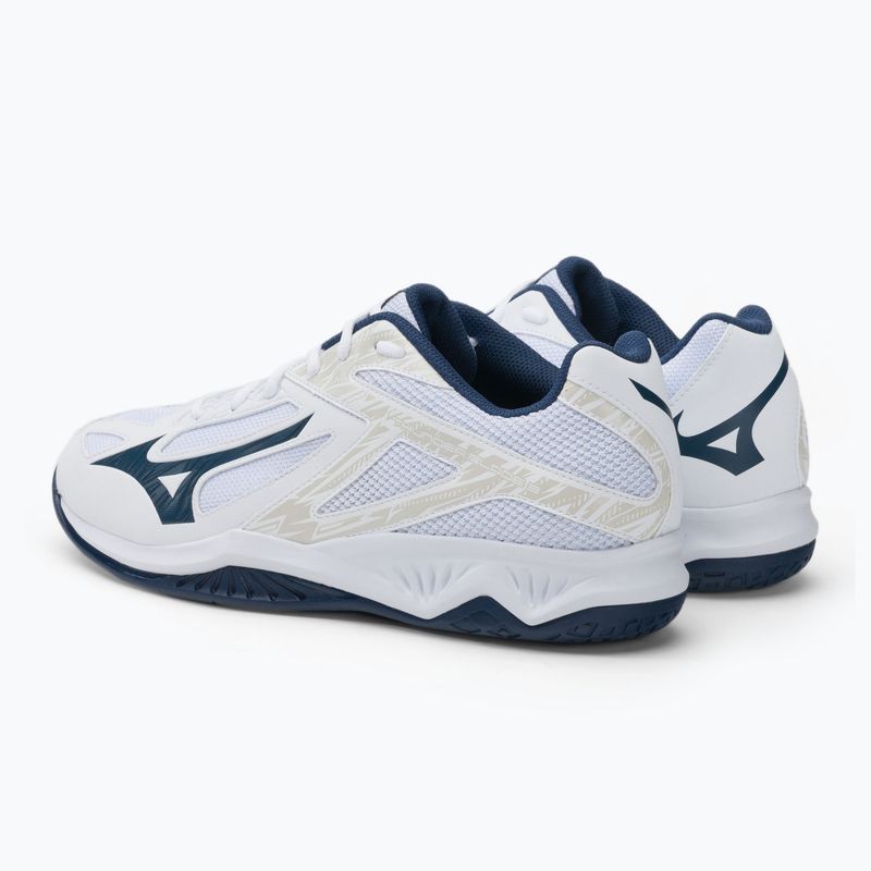 Pantofi de volei pentru bărbați Mizuno Thunder Blade 3 alb V1GA217022 3