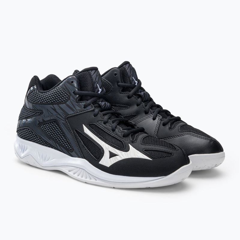 Pantofi de volei pentru bărbați Mizuno Thunder Blade 3 Mid negru V1GA217501 4