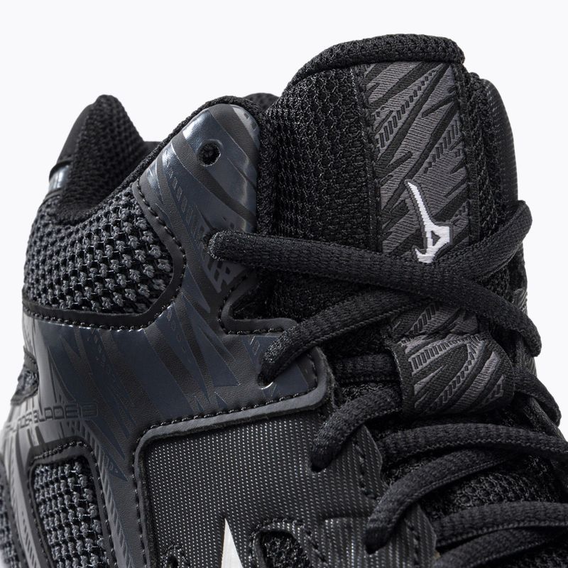 Pantofi de volei pentru bărbați Mizuno Thunder Blade 3 Mid negru V1GA217501 9