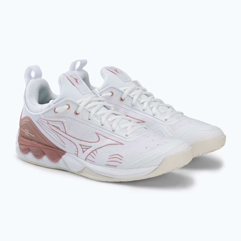 Pantofi de volei pentru femei Mizuno Wave Luminous 2 alb V1GC21202036 4
