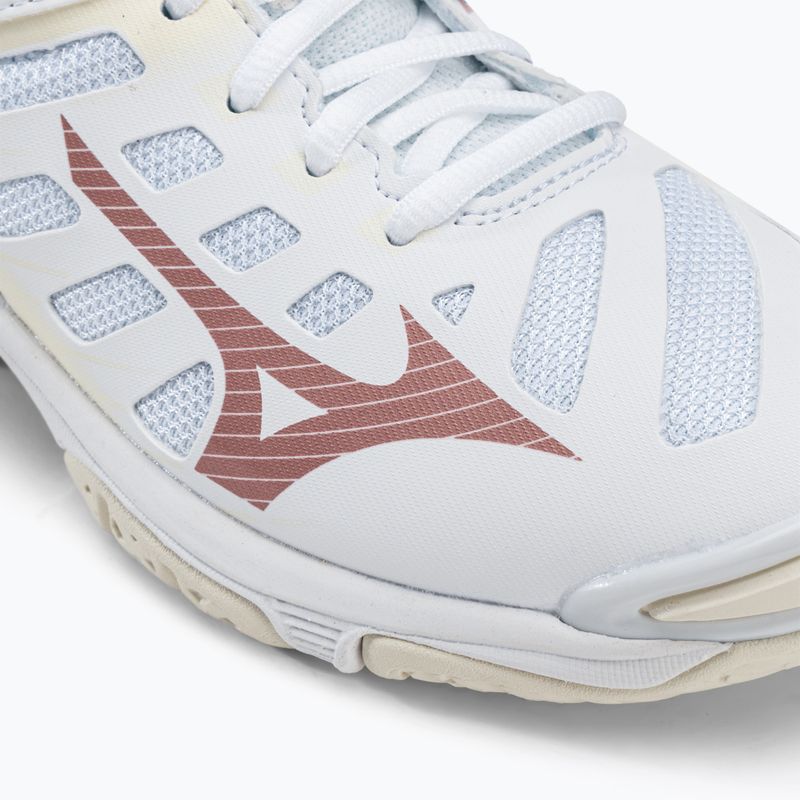 Pantofi de volei pentru femei Mizuno Wave Voltage alb V1GC216036 7