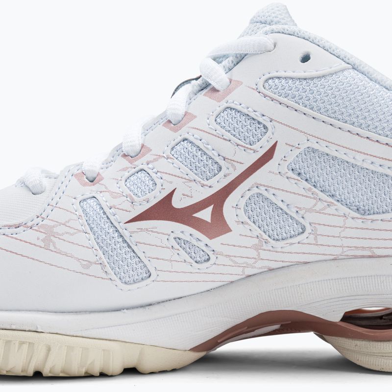 Pantofi de volei pentru femei Mizuno Wave Voltage alb V1GC216036 10