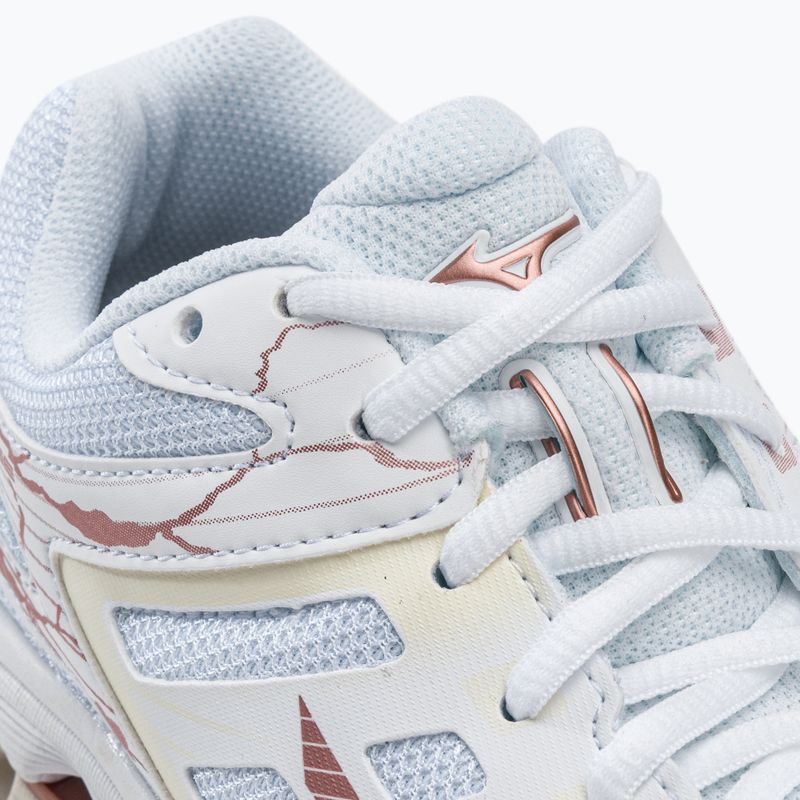 Pantofi de volei pentru femei Mizuno Wave Voltage alb V1GC216036 11