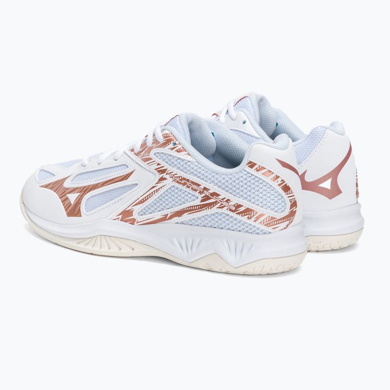 Pantofi de volei pentru femei Mizuno Thunder Blade 3 alb V1GC217036 3