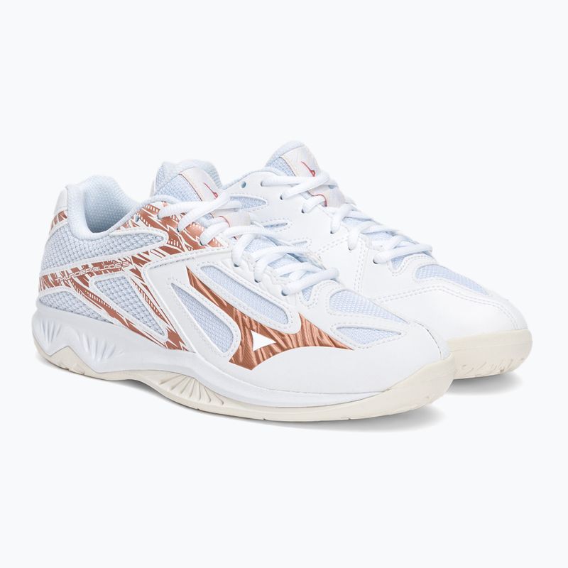 Pantofi de volei pentru femei Mizuno Thunder Blade 3 alb V1GC217036 4