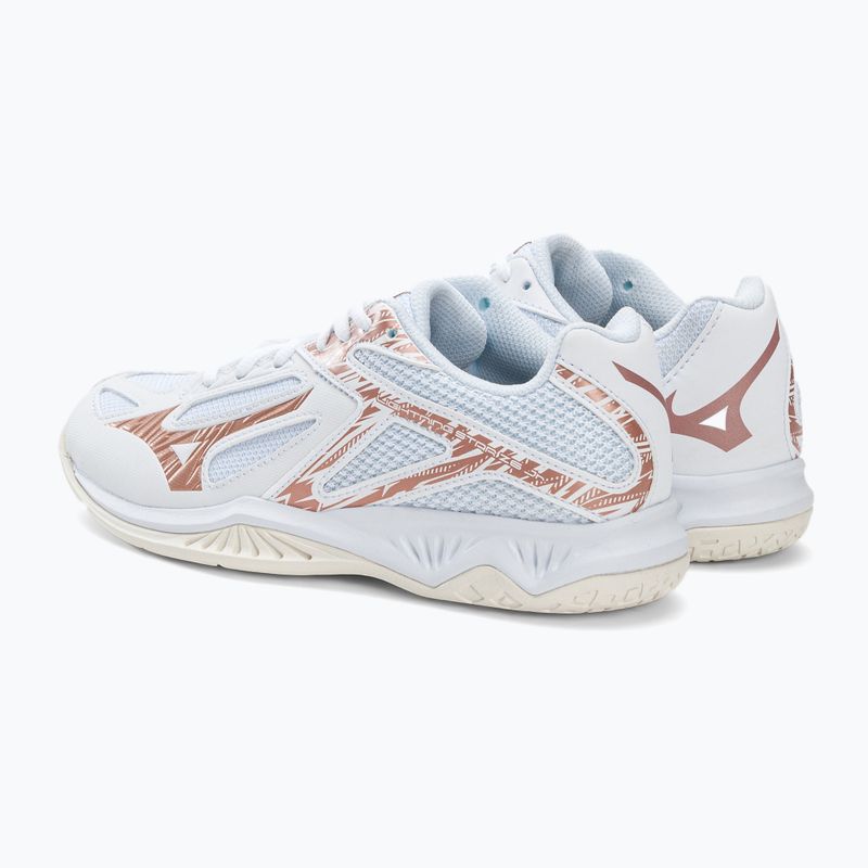 Mizuno Lightning Star Z6  pantofi de volei pentru copii  alb V1GD210336 3