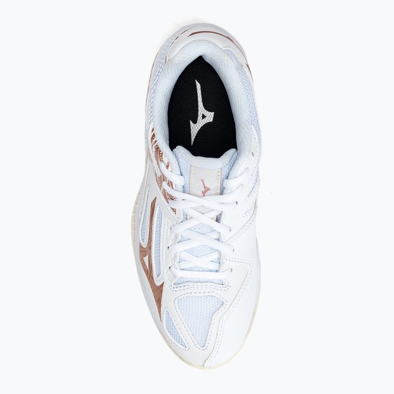 Mizuno Lightning Star Z6  pantofi de volei pentru copii  alb V1GD210336 6