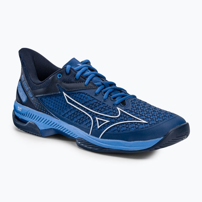 Pantofi de tenis pentru bărbați Mizuno Wave Exceed Tour 5 AC albastru marin 61GA227026