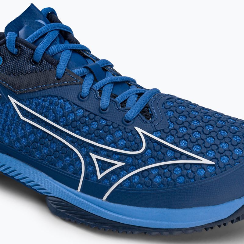 Pantofi de tenis pentru bărbați Mizuno Wave Exceed Tour 5 CC albastru marin 61GC227426 9