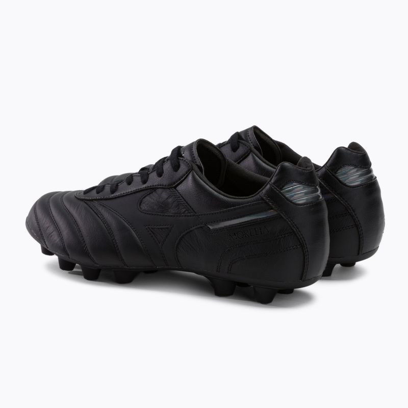 Mizuno Morelia II Elite MD ghete de fotbal negru P1GA221299 3