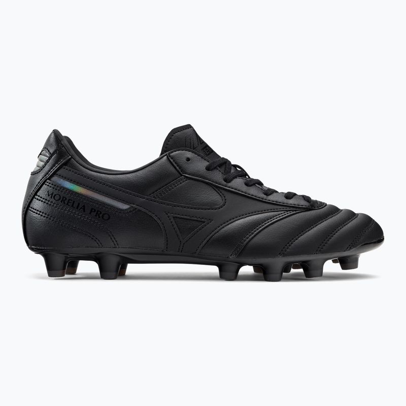 Mizuno Morelia II Pro MD ghete de fotbal negru P1GA221399 2