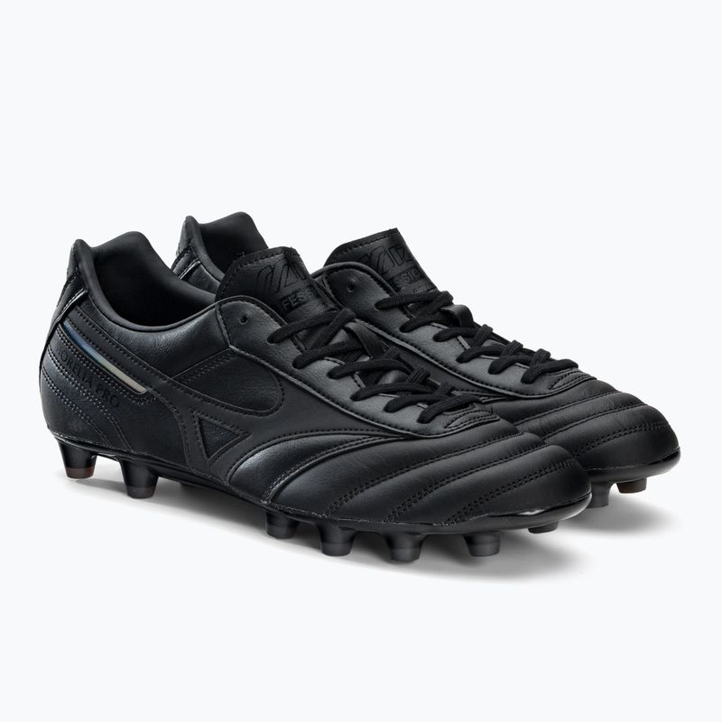 Mizuno Morelia II Pro MD ghete de fotbal negru P1GA221399 4